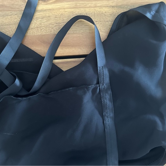 Capezio black mesh wrap dance skirt - Picture 6 of 6